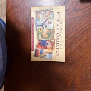 American Girl Postcard Collection Beige Red Blue Green